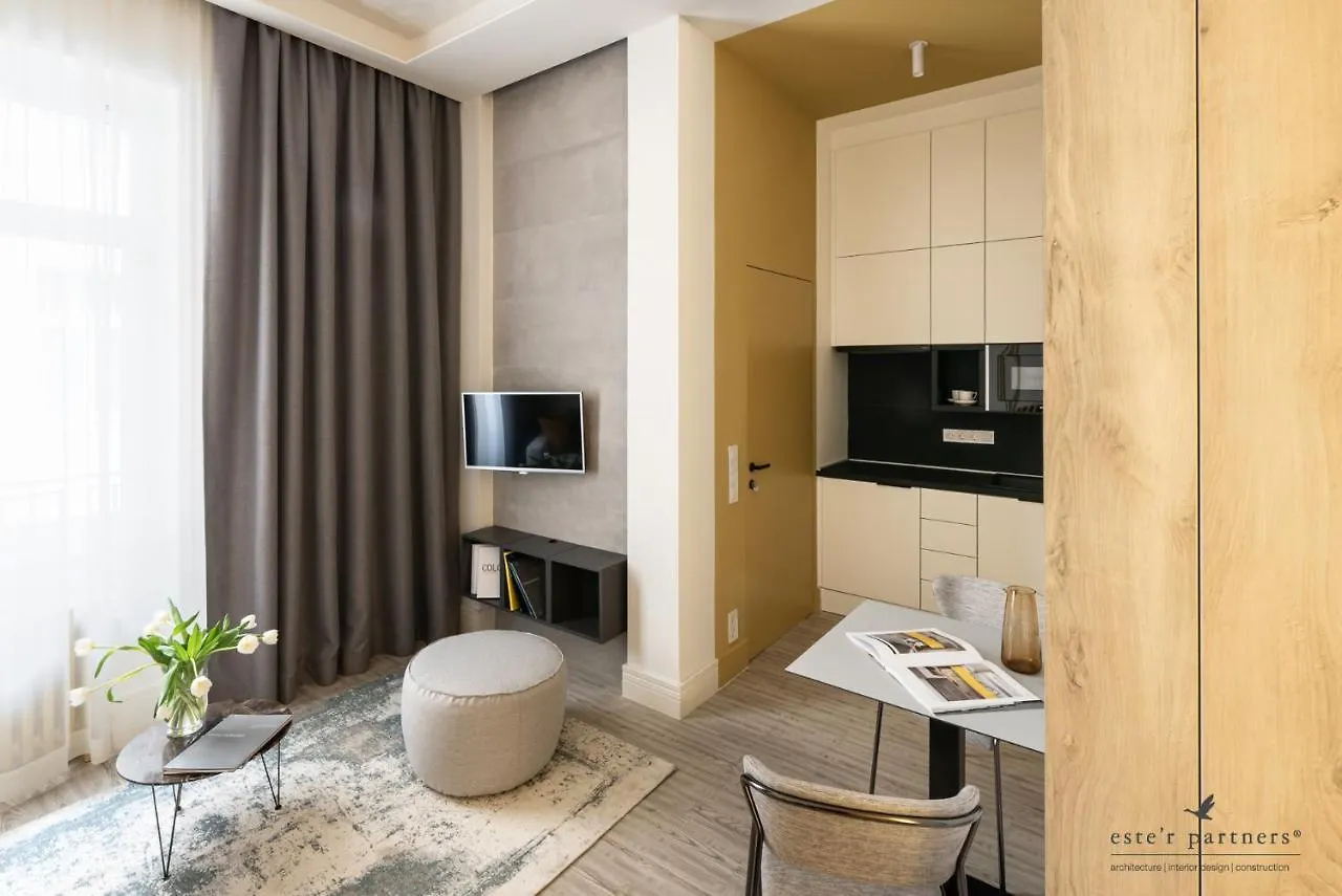 White Boat Studio Apartment Gold Budapest Ungern